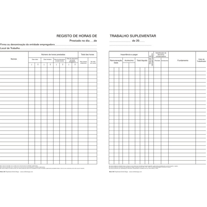 Trabalho Suplementar 841