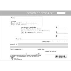 Recibo Renda c/Retenção