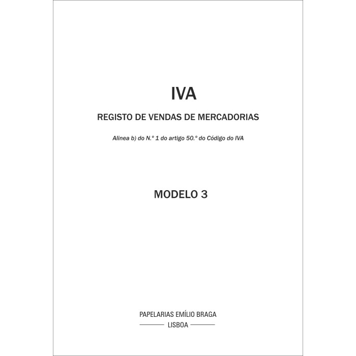 Livro IVA 3 Livro IVA 3