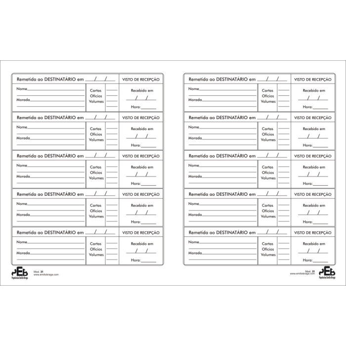 Protocolo de Correspôndencia 