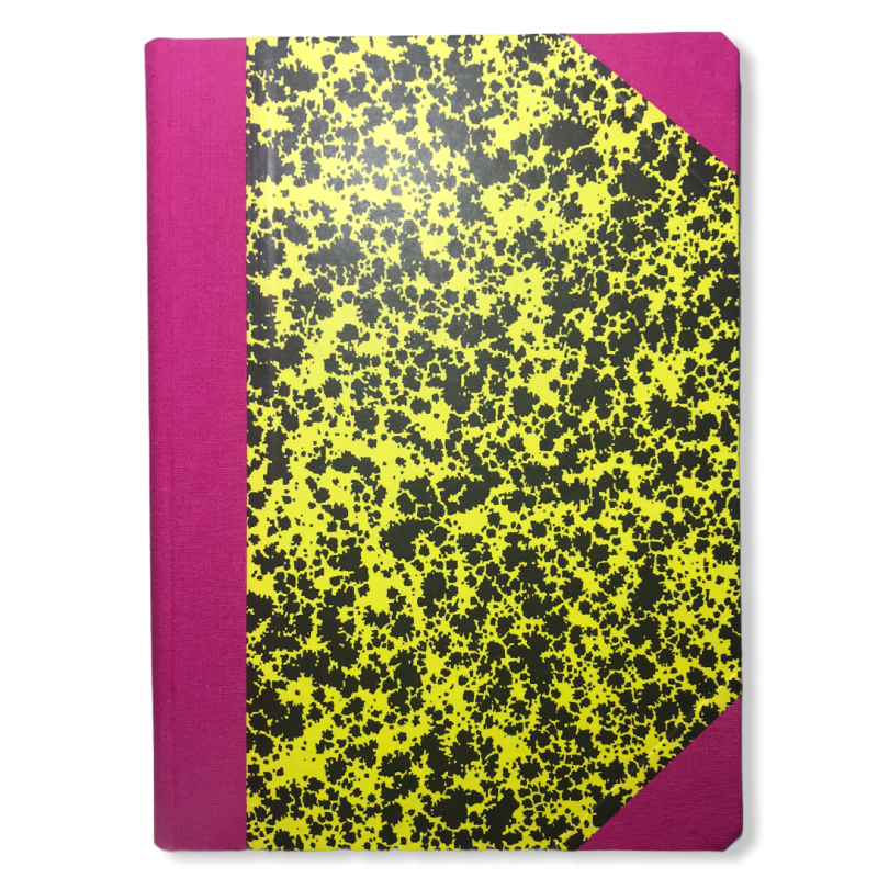 Paul Smith Yellow 'Cloud' A5 Unlined Notebook By Emilio Braga