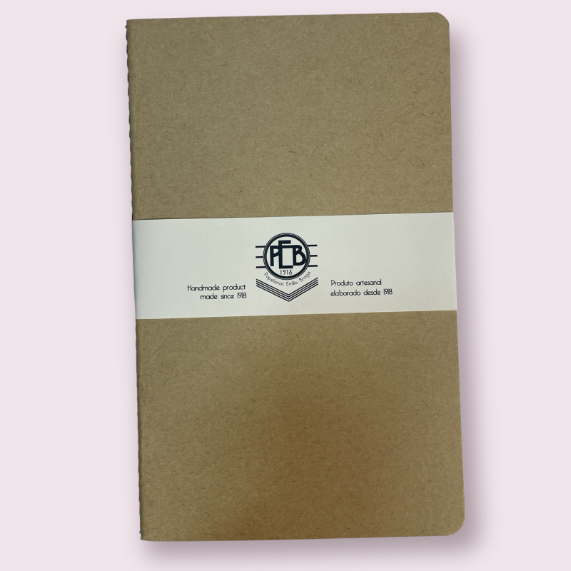 Peb Stitched Kraft Line | Handmade Notebooks
