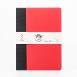 PEB Basic Color Red | Handmade Notebooks