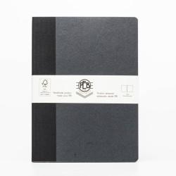 PEB Basic Color Metallic Black | Handmade Notebooks