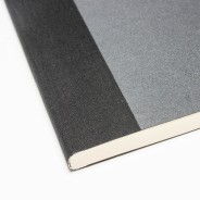 PEB Basic Color Metallic Black | Handmade Notebooks