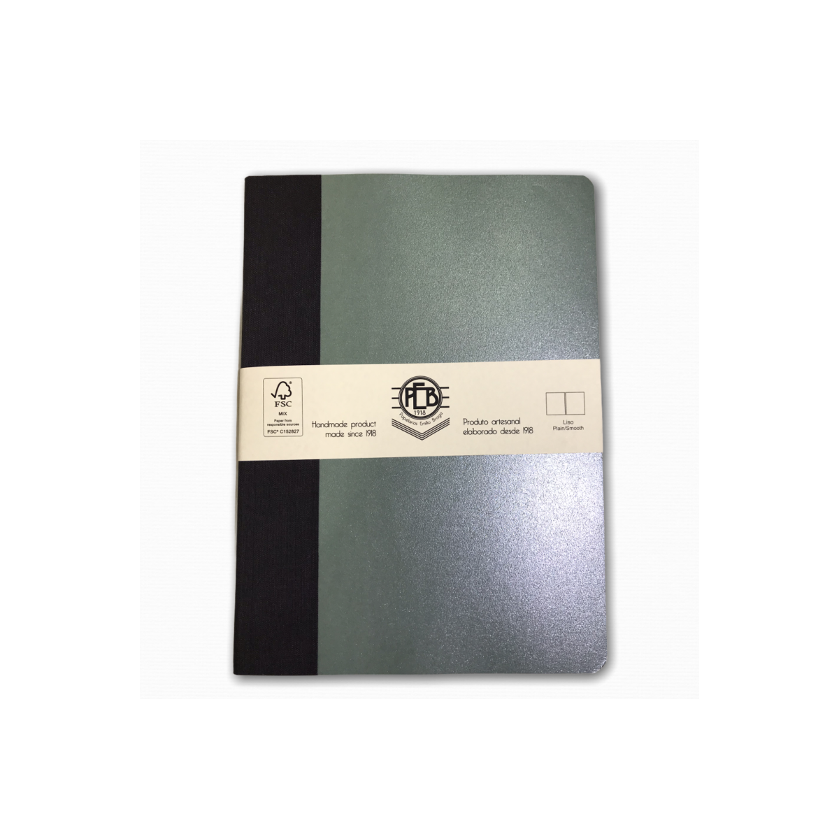 PEB Basic Color Metallic Silver | Handmade Notebooks